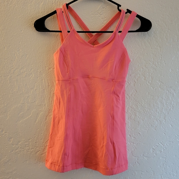 Lululemon Happy Strappy Tank Size 2 - Picture 5 of 8